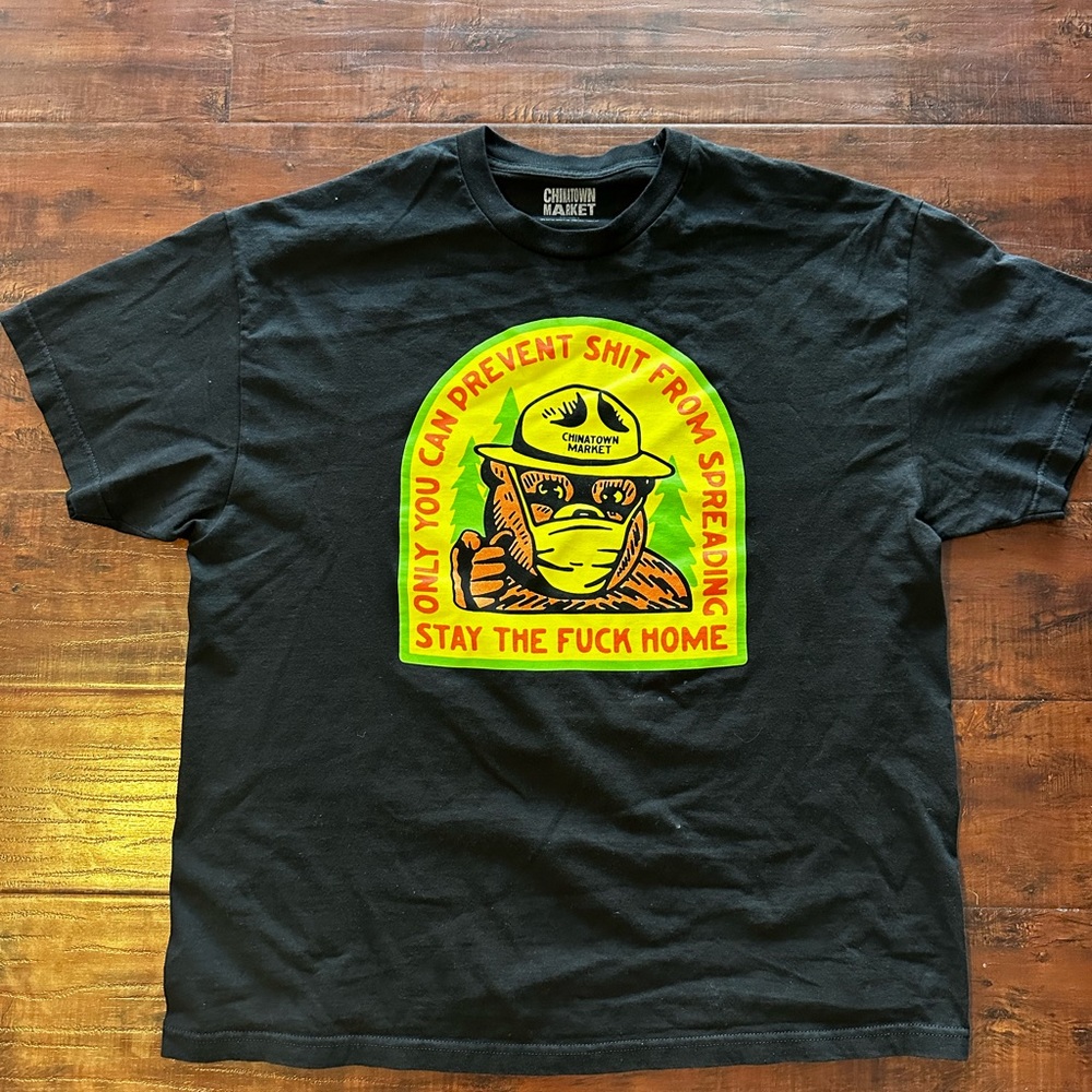 Chinatown market Smokey the bear tee shirt